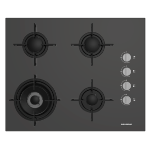 GIGL 622410 GR Grundig Ankastre 65cm Zara Grey Cam Ocak