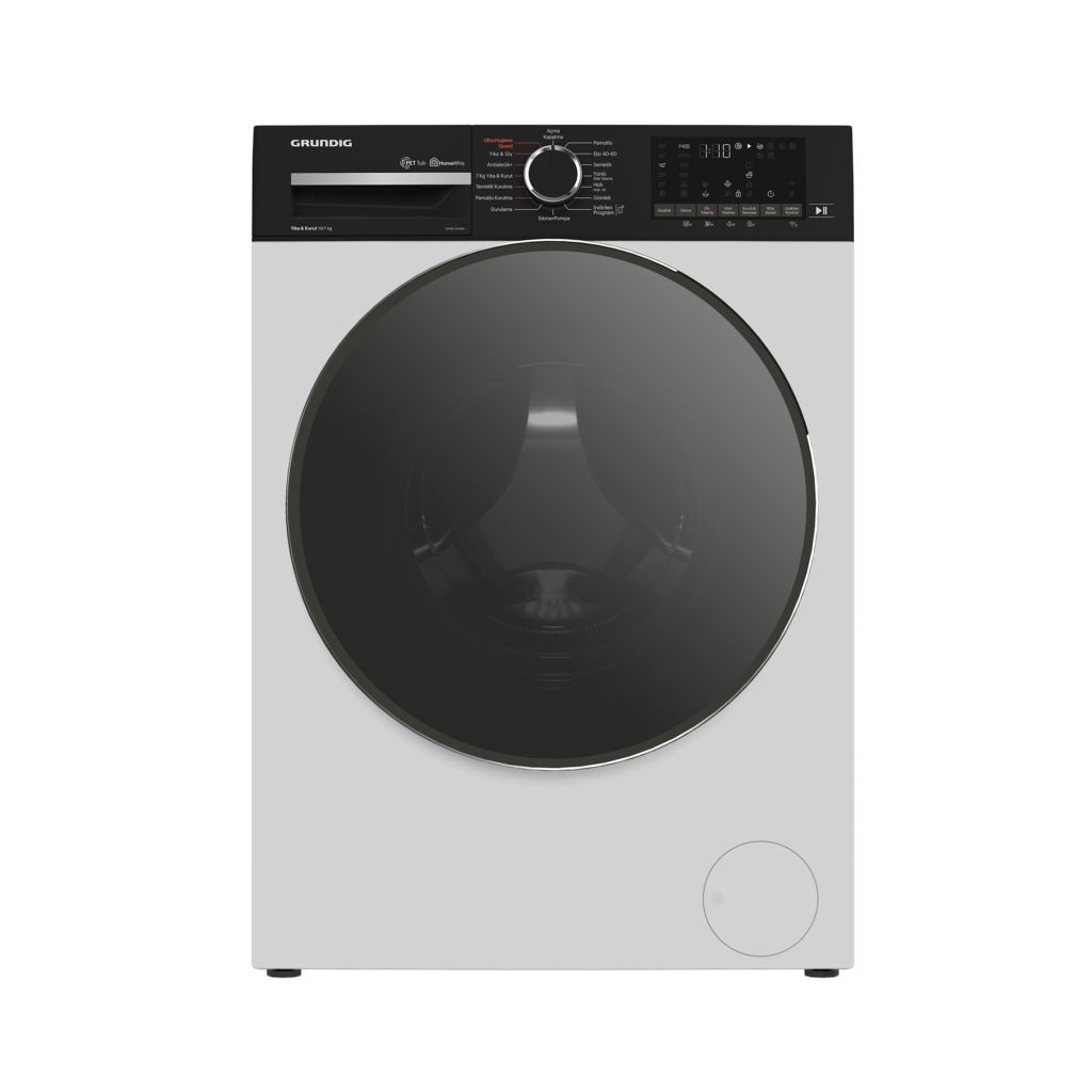 GPWD 107454 Grundig 10 Kg / 7 Kg Yıka / Kurut Kurutmalı Çamaşır Makinesi