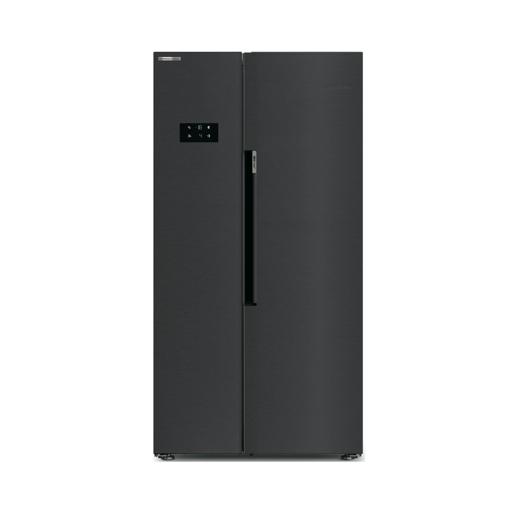 GSN 30110 FXBR Grundig 558Lt A++ Manhattan Gray Side by Side Buzdolabı - Grundig