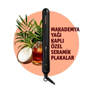 HS 7030 Grundig NaturaShine Serisi Saç Düzleştirici - Grundig