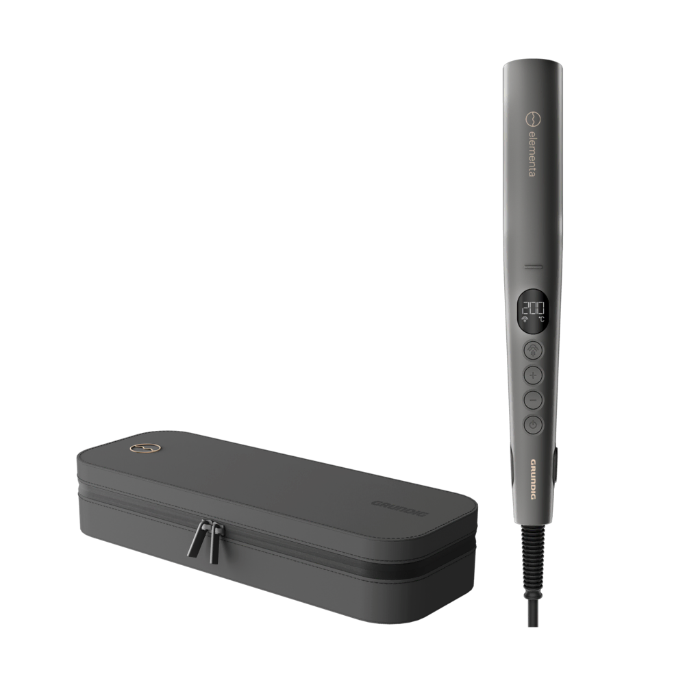 Hs-9330-Elementa-Aqua-Buhar-Fonksiyonl-6Ab0-2 Hs 9330 Grundig Elementa™ Aqua Buhar Fonksiyonlu Saç Düzleştirici - Görsel 1