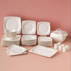 Emsan Fıne Bone Lorella Ymt 61 Prç Gold Kare