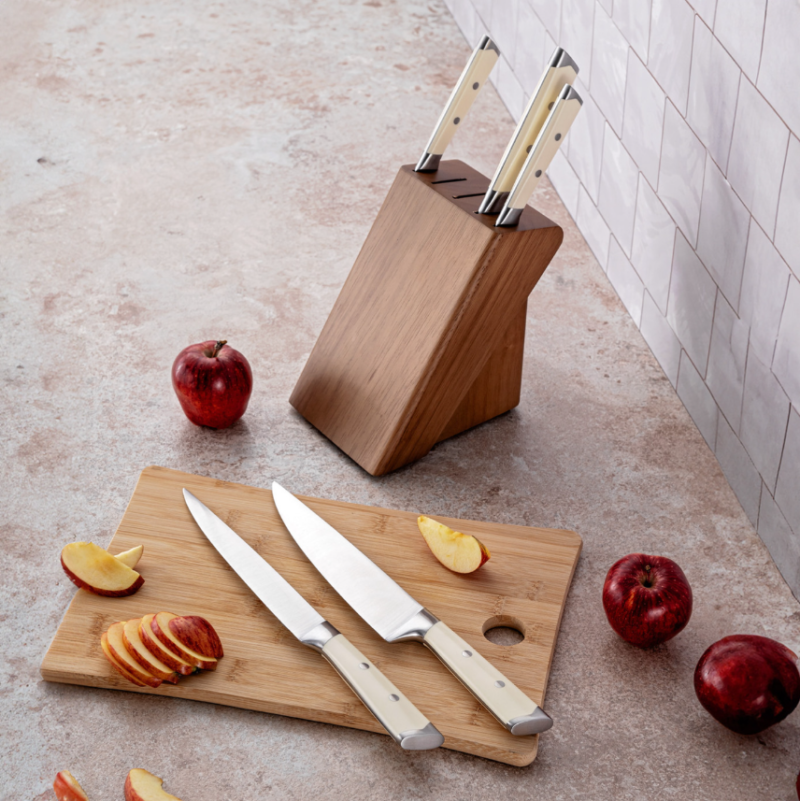 Emsan Stark 6 Parça Bıçak Seti, Ahşap