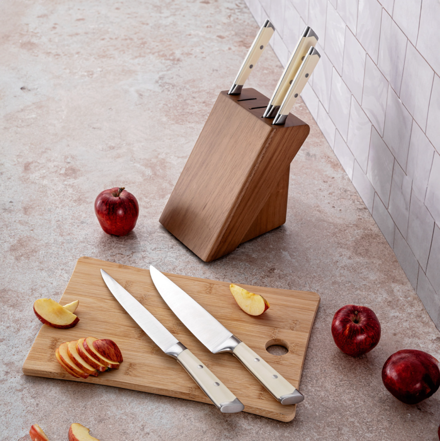 Emsan Stark 6 Parça Bıçak Seti, Ahşap - Emsan