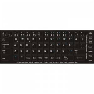 Addison 300164 İngilizce Q Siyah Klavye Stike-Addi̇son KKTC