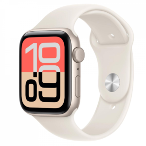 Apple Watch Se3 44Mm Mehj4Lw/A Starlight Sb M/L Gps A3325