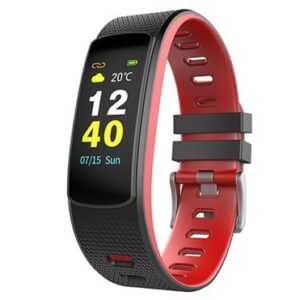 Everest Ever Fi̇t W45 Kirmizi / Si̇yah Akilli Band