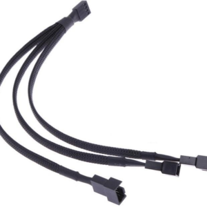 Kablo 4 Pin Fan Power Splitter To 2 X 3 Pin + 1 X 4Pin Power Pin KKTC