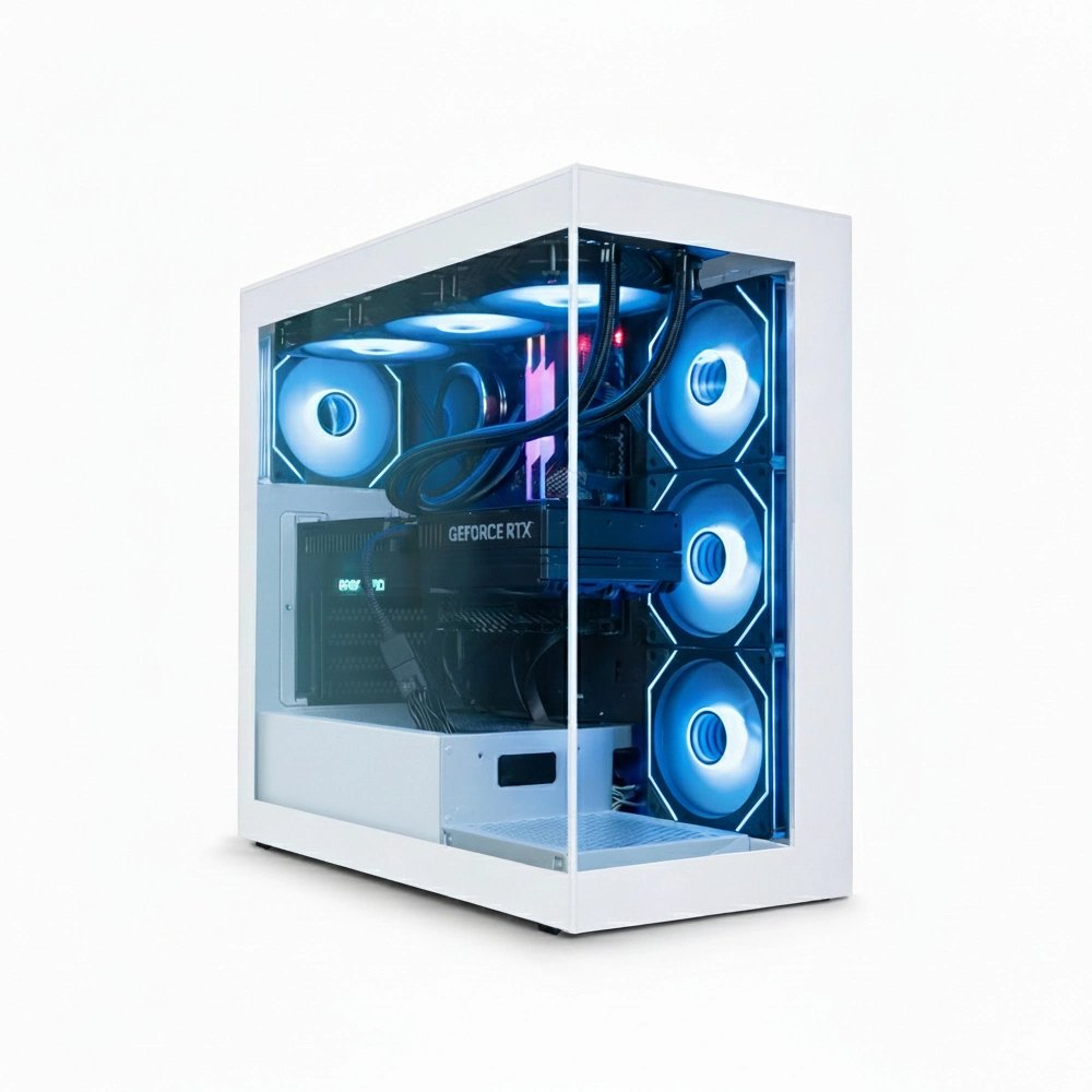 Kasa Aigo Ds900 Beyaz Gp-850W 80+ Bronze Argb Mid Tower Kktc Kasa Aigo Ds900 Beyaz Gp-850W 80+ Bronze Argb Mid Tower Kktc