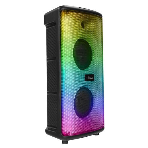 Mikado Md-833Kp V1 30W Bt/Usb/Tf/Tws Led Işıklı Kablolusuz Mikrofonlu Toplantı-Parti Hoparlörü-Mi̇kado KKTC