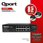 Qport Q-Poe8G 8 Port 10/100/1000 2 Port 10/100/1000 Uplink 1 Port Sfp