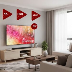 SAMSUNG 65" 4K Crystal UHD Tv - Regal