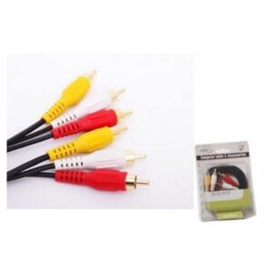 S-Link Slx-681 1.5M 3'Lü Rca Video Kablo