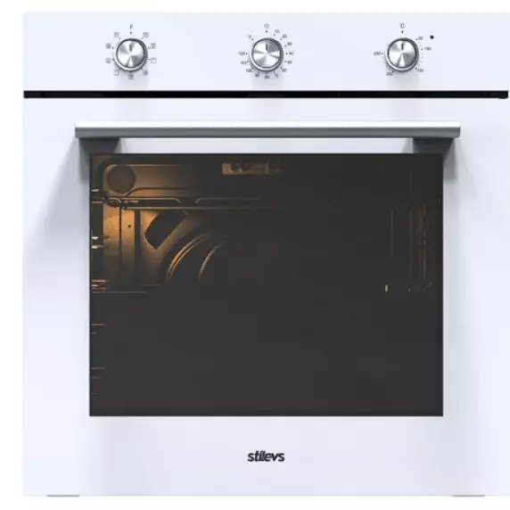 Stilevs St-af-7em09cd 3 Camlı Beyaz Turbo Fırın 74 Litre - Diğer