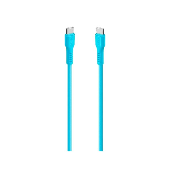 Şarj Kablosu Ttec 2Dk59Nm Type-C To Type-C 60W 1.2Mt Turkuaz KKTC