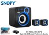 Snopy Sn-1120 2+1 5W+3W*2 Siyah Usb+Sd Destekli Mu - Görsel 2