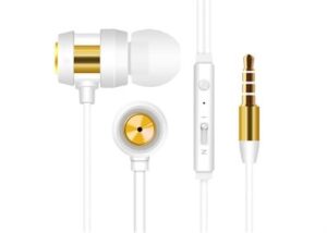 Snopy Sn-J01 Mobile Phone White/Gold Headset