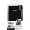 Sony Cp-V5B 5000 Mah Taşinabi̇li̇r Si̇yah Şarj Ci̇hazi - Sony