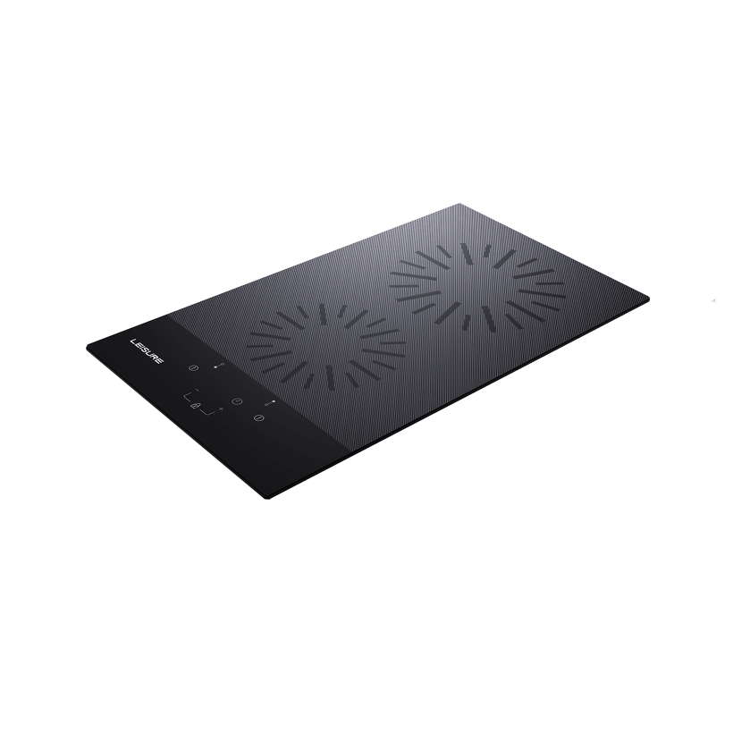 LD 332 VI Leisure Ankastre Domino Siyah Cam Ocak - Leisure