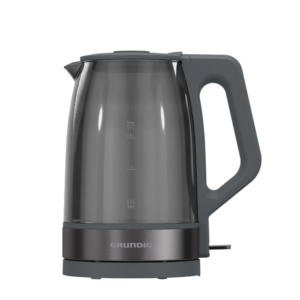 WK 6440 Grundig Füme Camlı Dark Inox Kettle & Su Isıtıcı