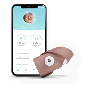 Bebek Monitörü Akıllı Çorap OWLET BMR6N20BBYG Dusty Rose