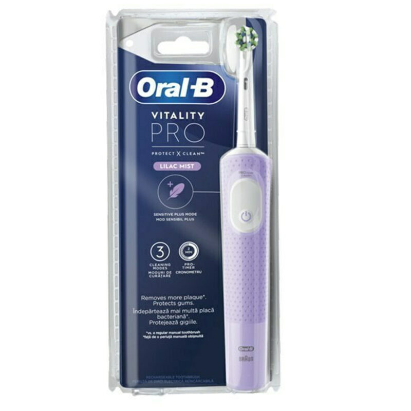 Braun Oral-B Vitality Pro Elektrik Diş Fırçası lilac mist
