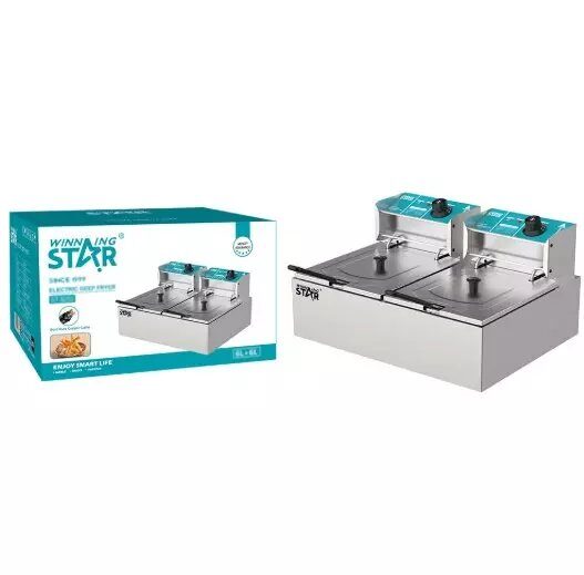 Winning Star St-9202 2 Gözlü Fritöz Frying Machine
