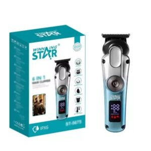 Winning Star 6 Başlıklı Saç Kesme Traş Makinesi St-5675