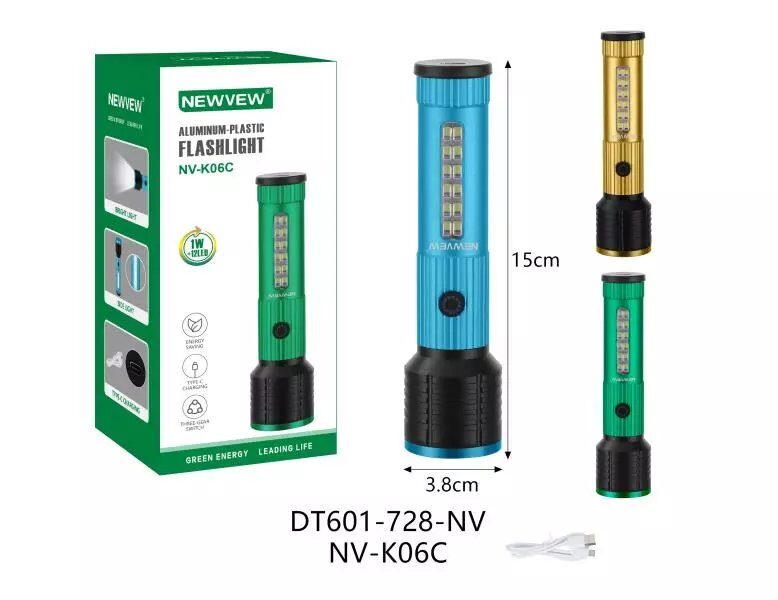 Newvew Aliminyum El Feneri Type-C Nv-K06C