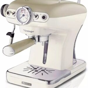 Ariete Vintage Espresso Kahve Makinesi 1389 Beige Renk - Ariete