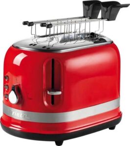 Ariete Moderna Ekmek Kızartma Makinesi 0149 Kırmızı Renk