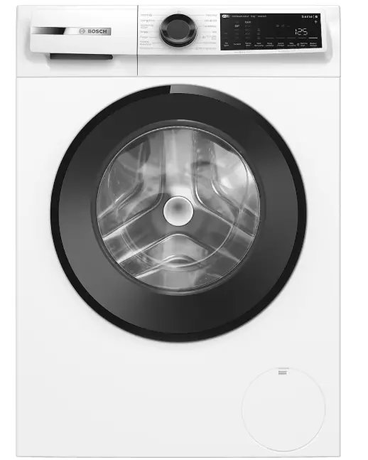 Girne_St00383_1 Bosch Serie 6 1200 Devir 9Kg A Enerji Sınıfı Çamaşır Makinesi Beyaz Wgk242Z0Tr - Bosch