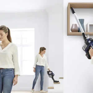 Bosch Bcs611p4a Unlimited 6 Şarjlı Dikey Süpürge Mavi - Bosch