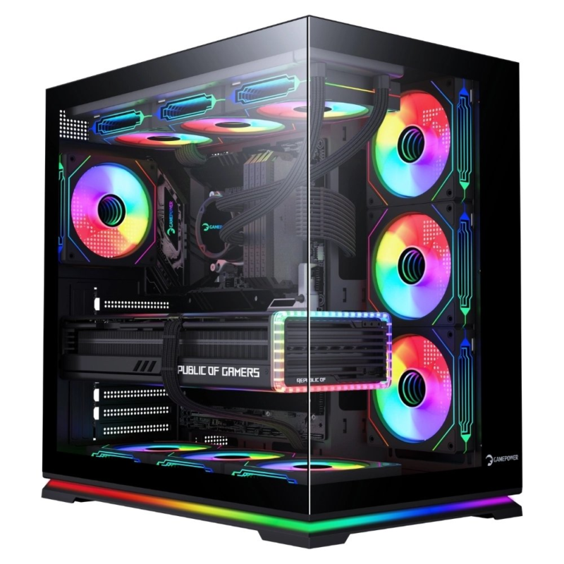 Gamepower Warcry Selsei 4Xargb Fan Led Strip 750W 80+ Bronze Atx Gamin