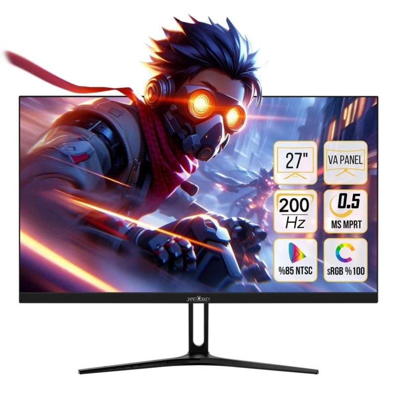 James Donkey Epic E20 27" 200Hz 0.5Ms Fhd Va Panel Gaming
