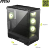 Msi Mag Pano 130R Pz 4Xargb Fan Usb 3.2 Atx Siyah Tower Gaming - Görsel 2