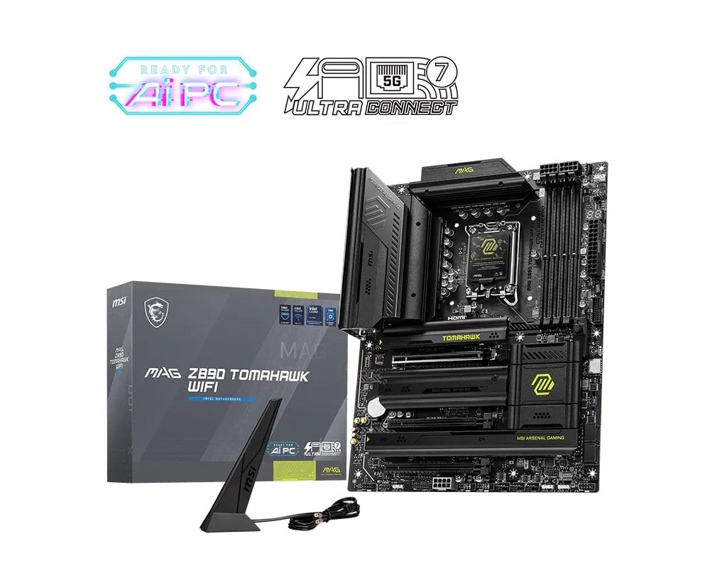 Msi Mag Z890 Tomahawk Wifi Ddr5 9200(Oc)Mhz Wi-Fi 7Atx 1851