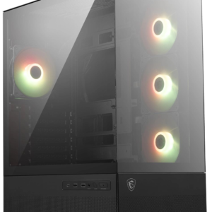 Msi Mpg Pano 110R Pz Siyah 4Xargb Fan Usb 3.2 Atx Mid Tower