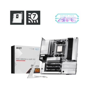 Msi Pro B850M-A Wifi Pz Ddr5 Am5 Ddr5 8200Mhz+(Oc)Mhz Wi-Fi 7 Matx KKTC