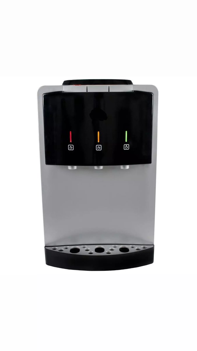 Silver Masa Üstü Su Sebili Siyah Ae-ss-7sm