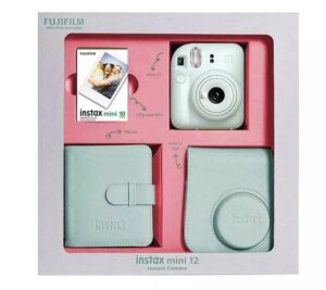 Fujifilm İnstax Mini 12 Green Bundle