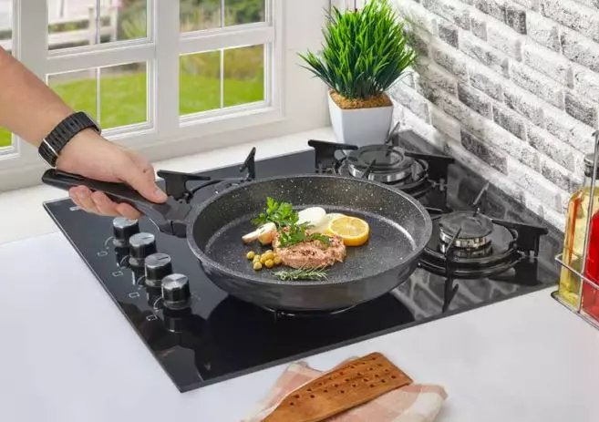 Polochef Crystal Granit Döküm Tava 24cm Cyt-124