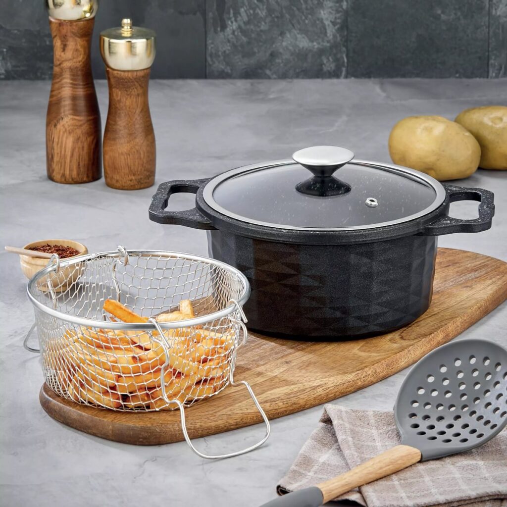 Polochef Crystal Kızartma Tenceresi 20 Cm Cyk-120