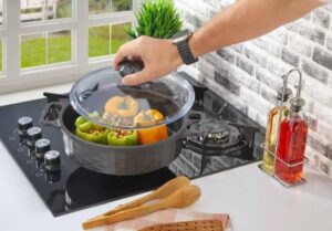 Polochef Crystal Basık Döküm Tencere 26cm Cyb-126