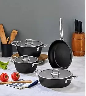 Polochef Quatro Titantyum Tencere Setiblack Qts-100