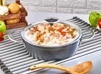 Polochef Galaxy Granit Ezme Basık 24 Cm Glb-124