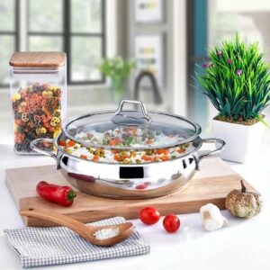 Polochef Proline Çelik Basık Güveç Tencere 26cm Prb-126