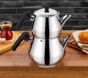 Polochef Dolphın Çelik Çaydanlık Seti Mini Boy Dok-100