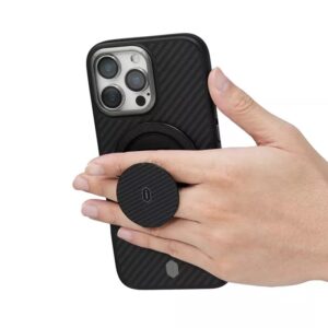 Wiwu Warriors Aramid 360° Dönebilen Magsafe Tutucu Mw008 Siyah - Wiwu