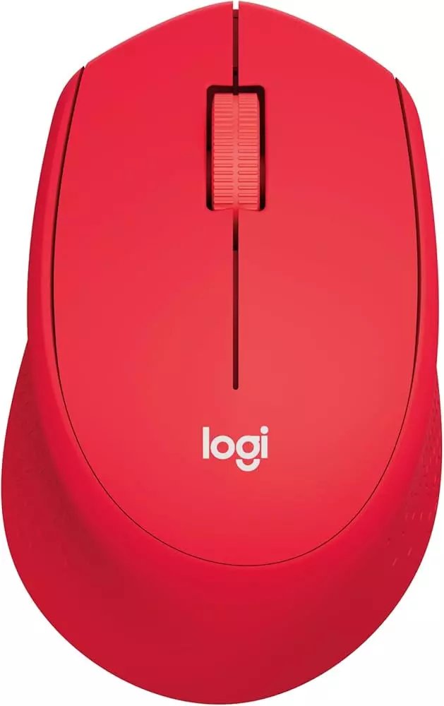 St07281_1 Logitech M330 Kablosuz Silent Plus Mouse Kırmızı - Logitech